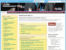 Tablet Screenshot of mediaunioni.fi